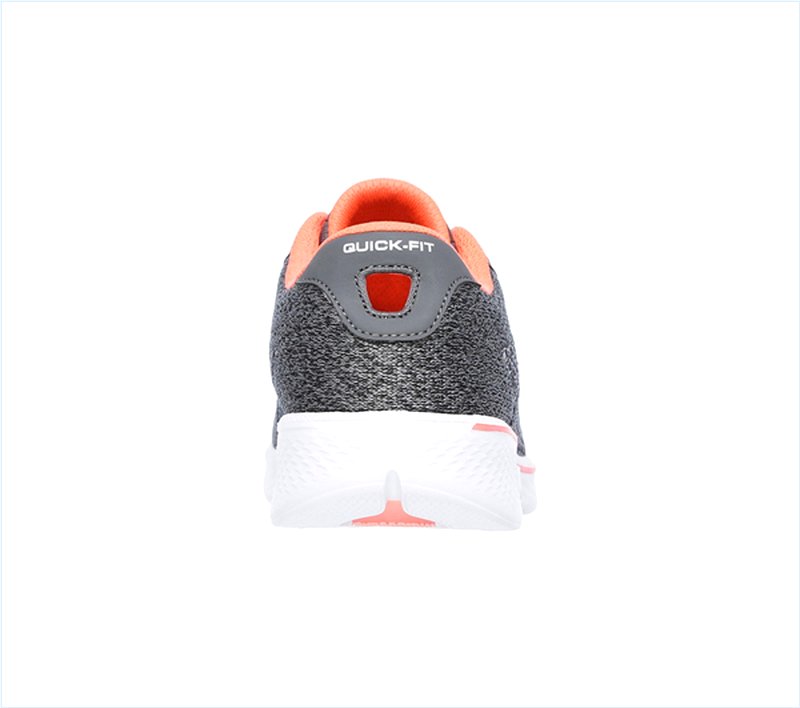  Women GOwalk 4 - Exceed Charcoal/Coral