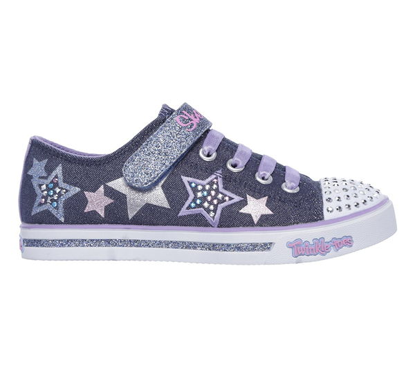  Girls Twinkle Toes: Sparkle Glitz - Twinklerella Denim/Multi