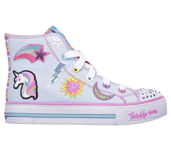  Girls Twinkle Toes: Shuffles - Twist Turns Denim/Multi