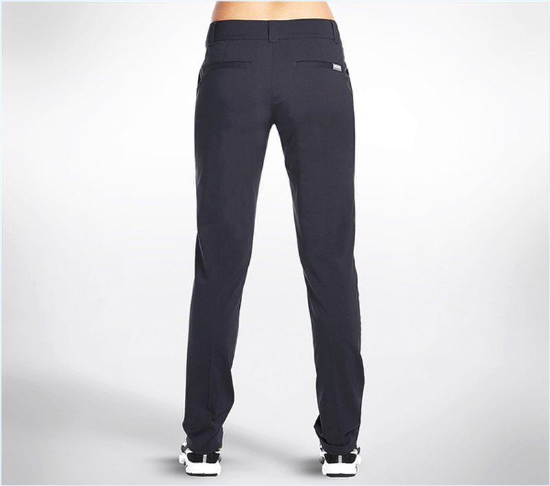  Women GO Golf Half Shot Chino Pant Black