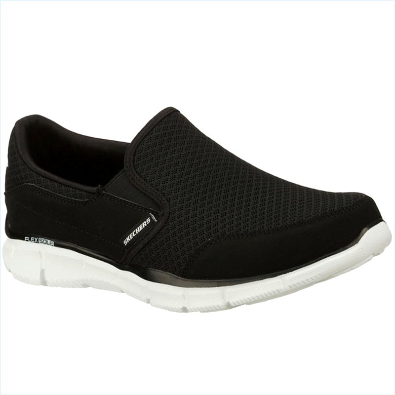  Men Wide Fit (2E) Shoes - Persistent Black/White