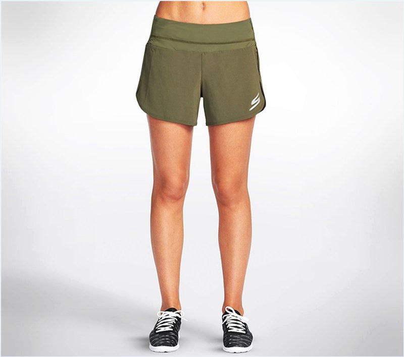  Women Rosecran Frequency Shorts Green