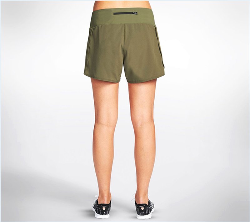  Women Rosecran Frequency Shorts Green