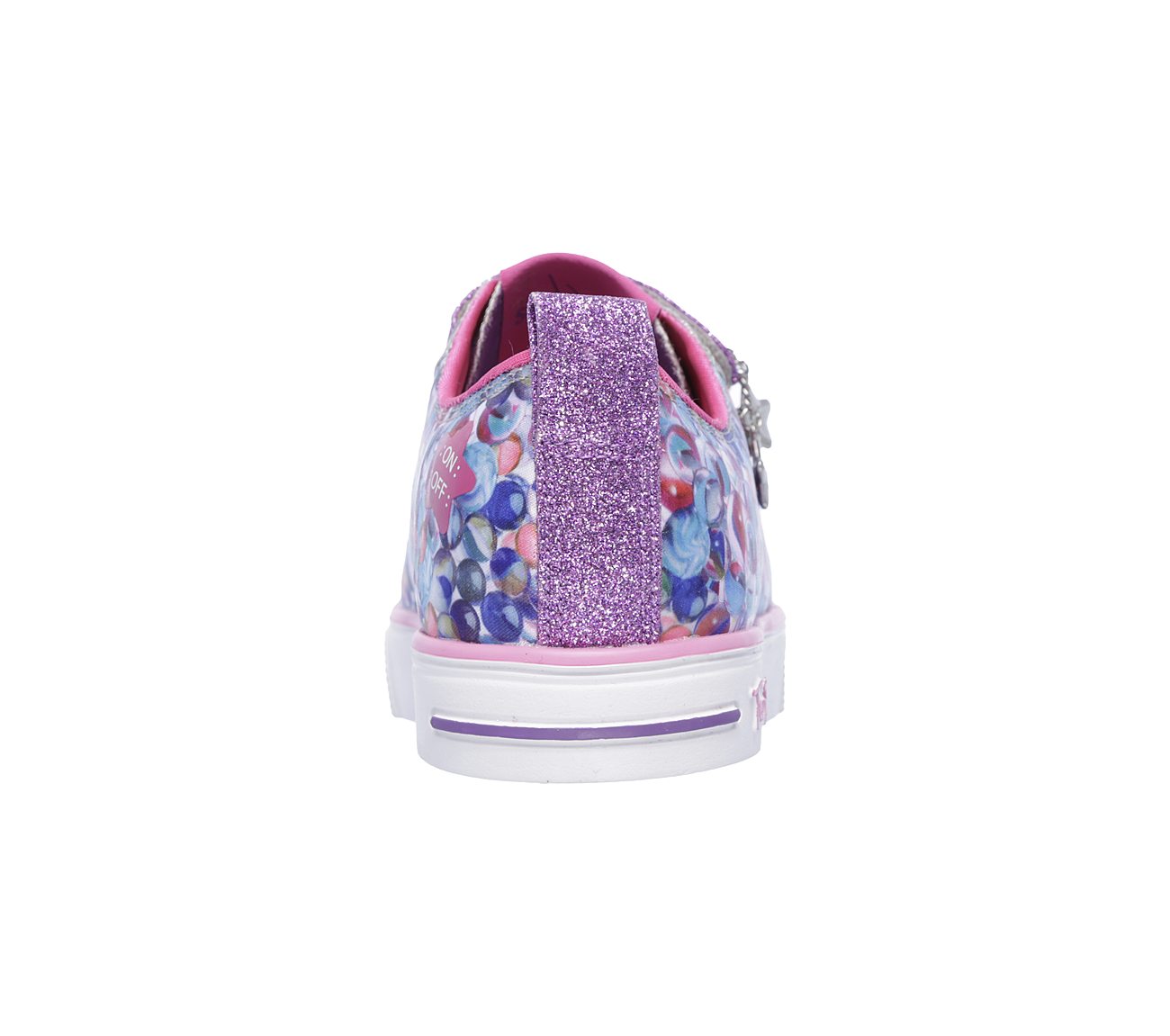  Girls Twinkle Toes: Shuffles - Triple Ups Pink/Multi