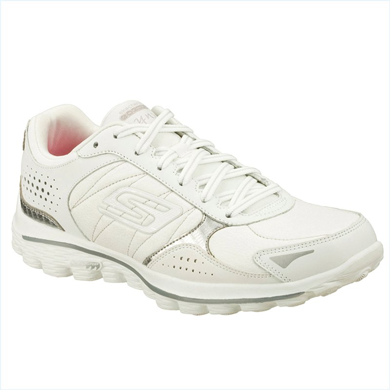  Women GOwalk 2 Golf - Lynx LT White/Silver