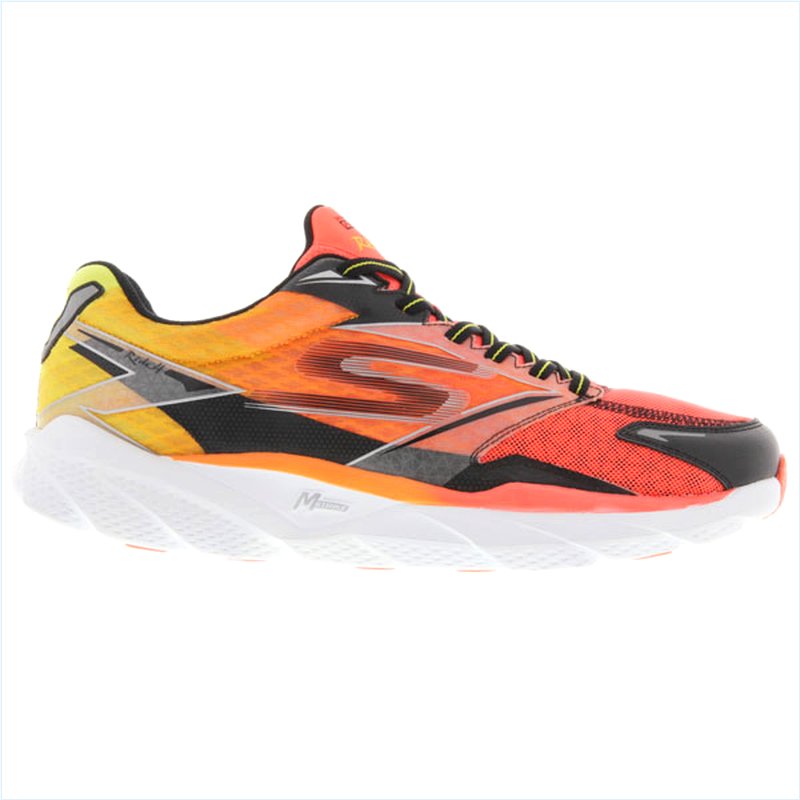  Men Extra Wide Fit (4E) Shoes - Ride Orange/Black