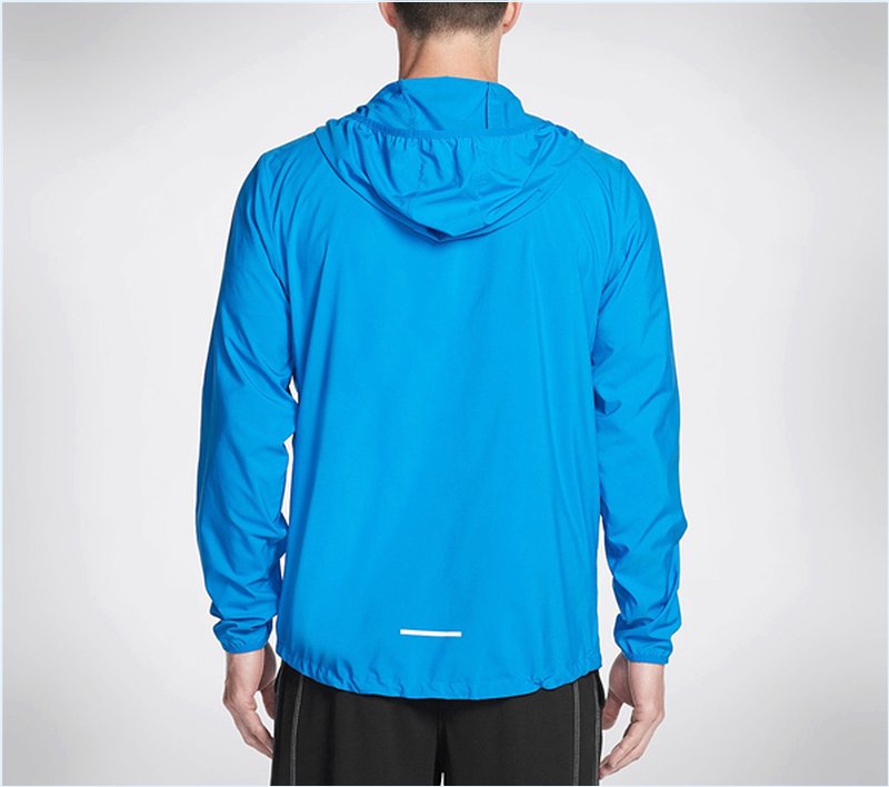  Men Ace Packable Jacket Blue