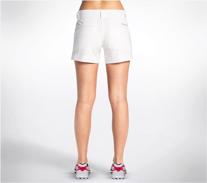  Women GO Golf Push Fade Short White