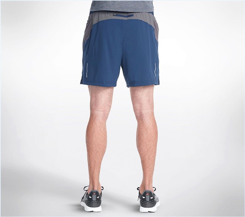  Men Distance 5-Inch Shorts Navy