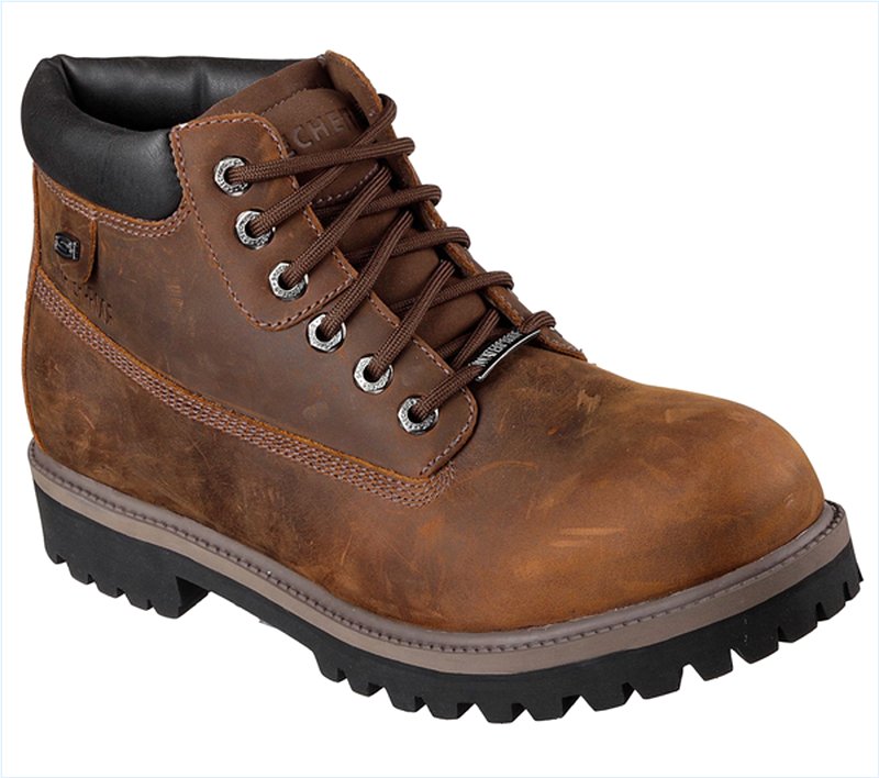  Men Boots: Verdict Brown