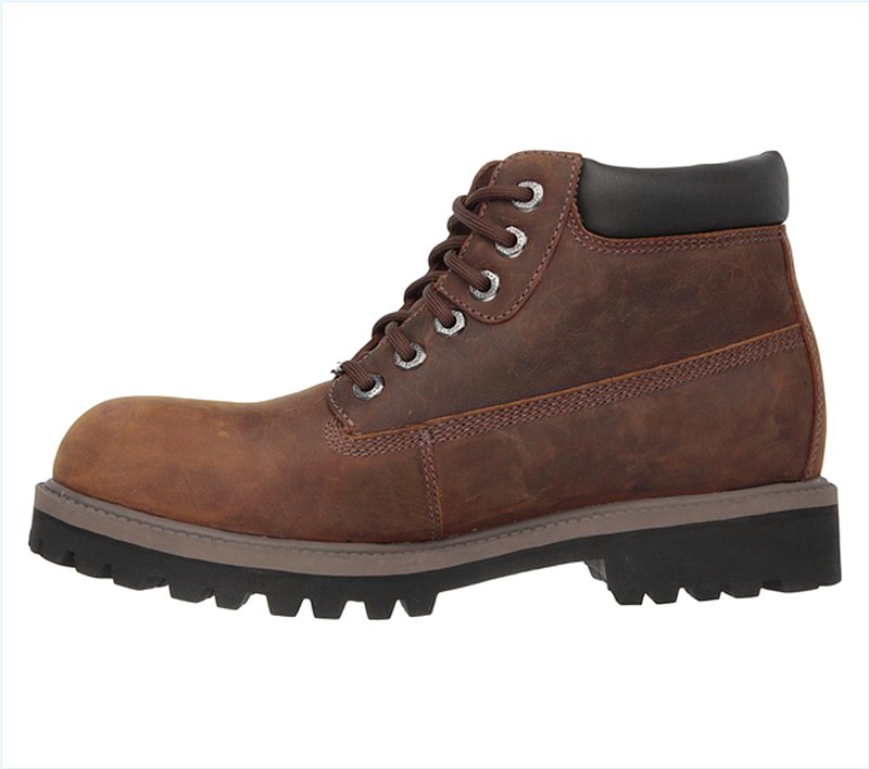  Men Boots: Verdict Brown