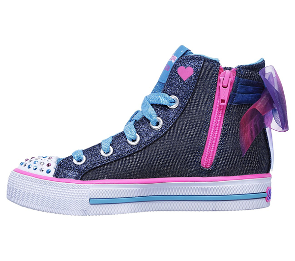  Girls Twinkle Toes: Shuffles - Fancy Faves Dark Denim