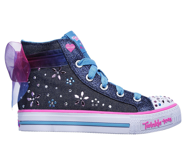  Girls Twinkle Toes: Shuffles - Fancy Faves Dark Denim