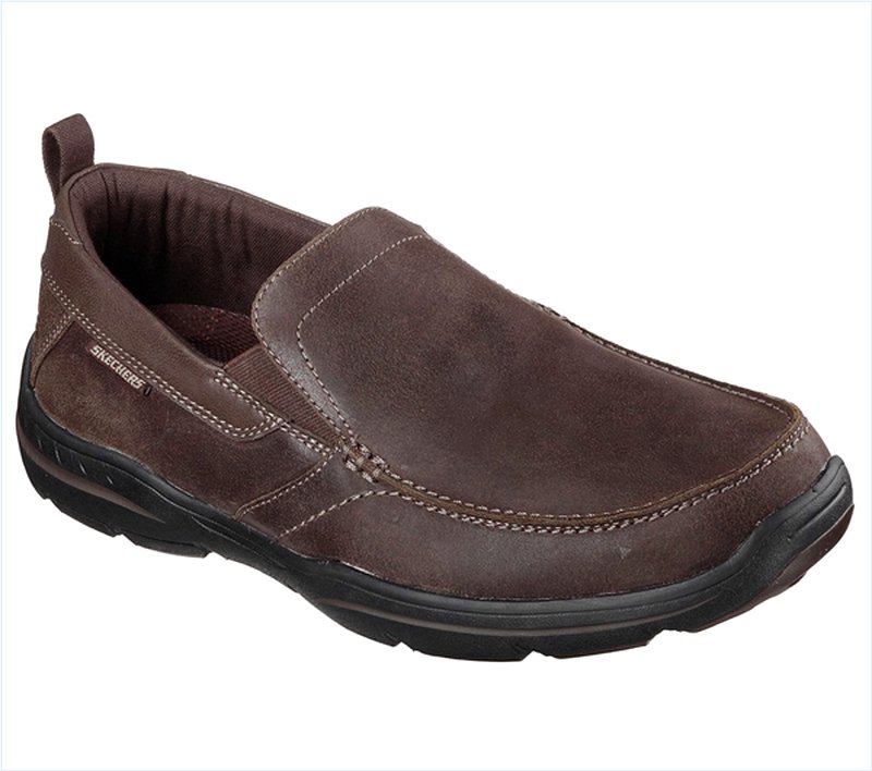  Men Relaxed Fit: Harper - Forde Dark Brown