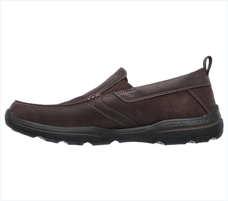  Men Relaxed Fit: Harper - Forde Dark Brown