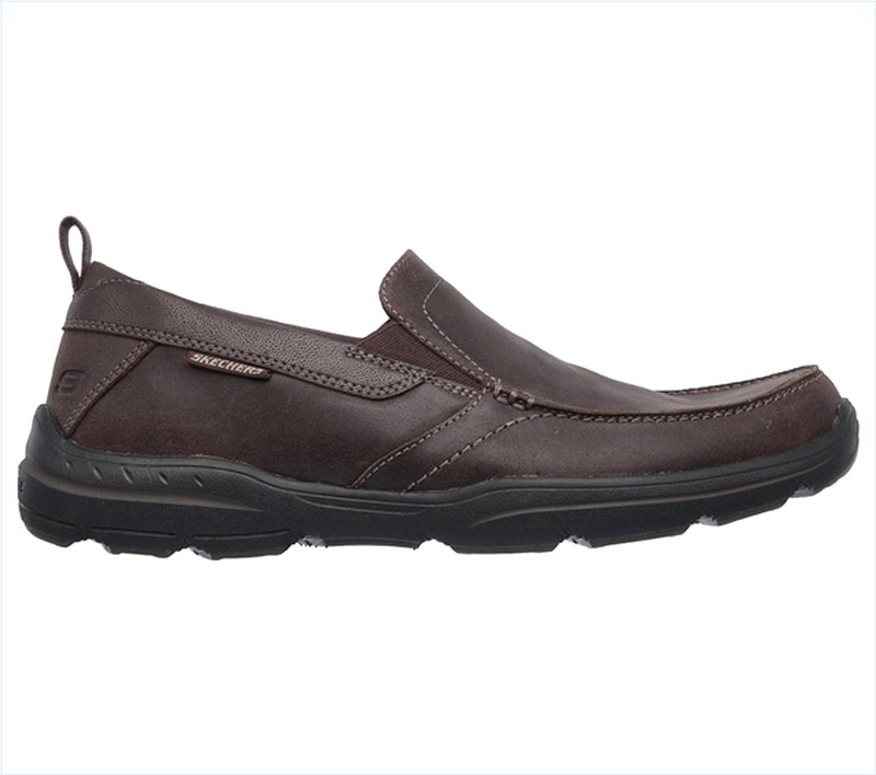  Men Relaxed Fit: Harper - Forde Dark Brown