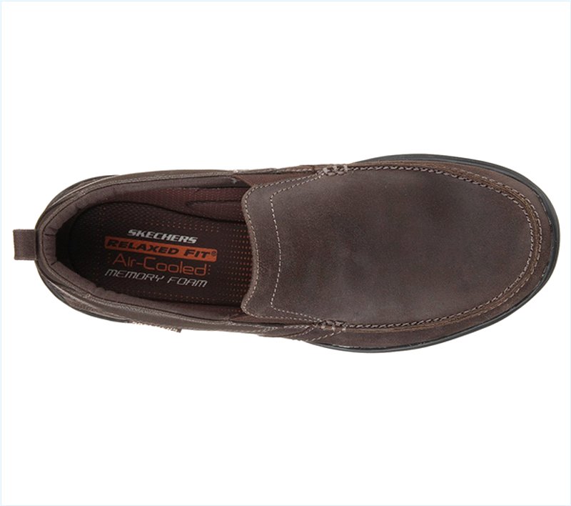  Men Relaxed Fit: Harper - Forde Dark Brown