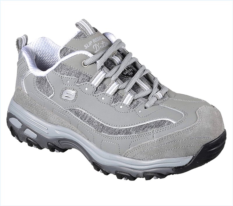  Women Work: D'Lites - Pooler Alloy Toe Gray