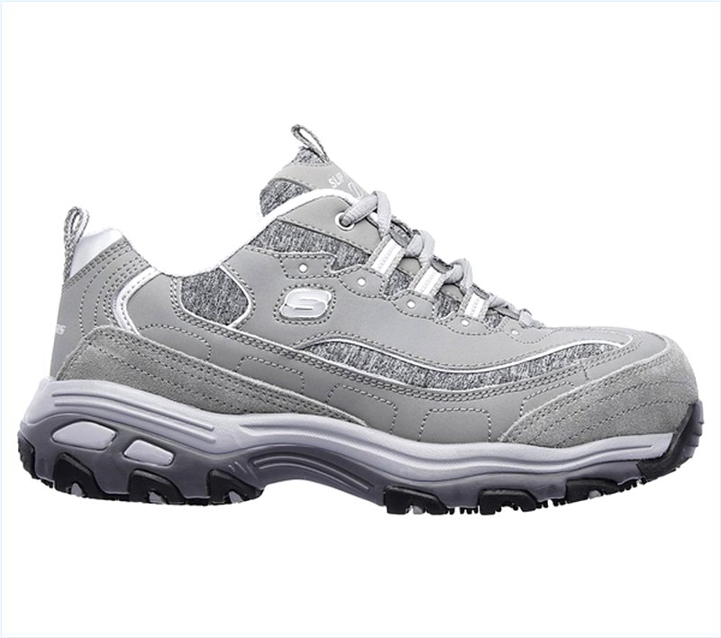  Women Work: D'Lites - Pooler Alloy Toe Gray