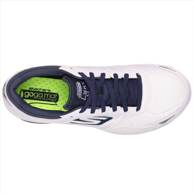  Men Extra Wide Fit (4E) Shoes - Lynx LT White/Navy