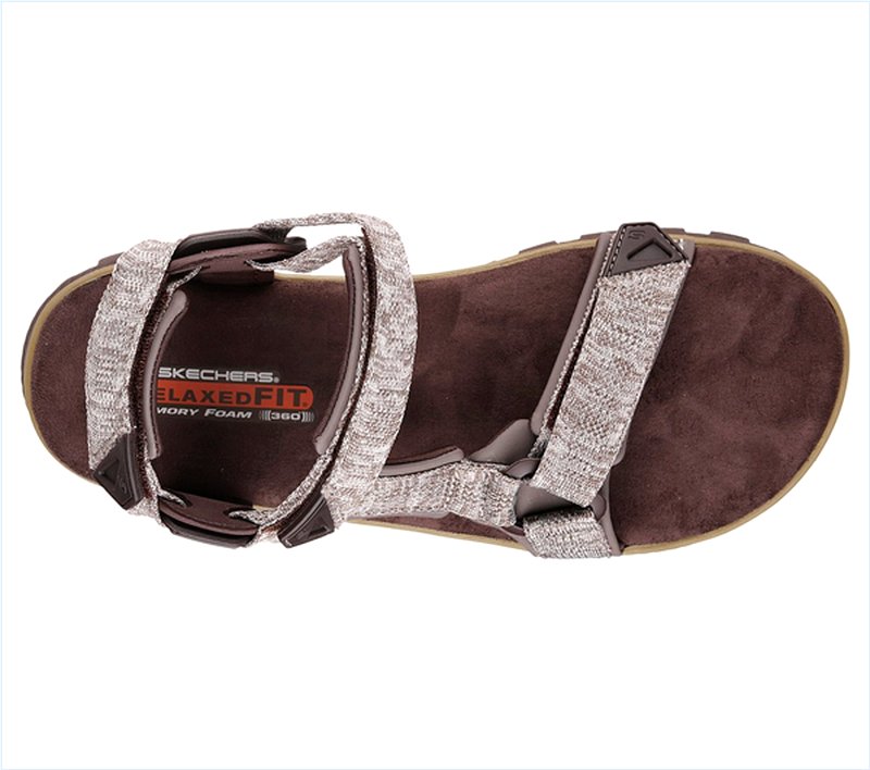  Men Sandals: Mandro - Reeve Chocolate