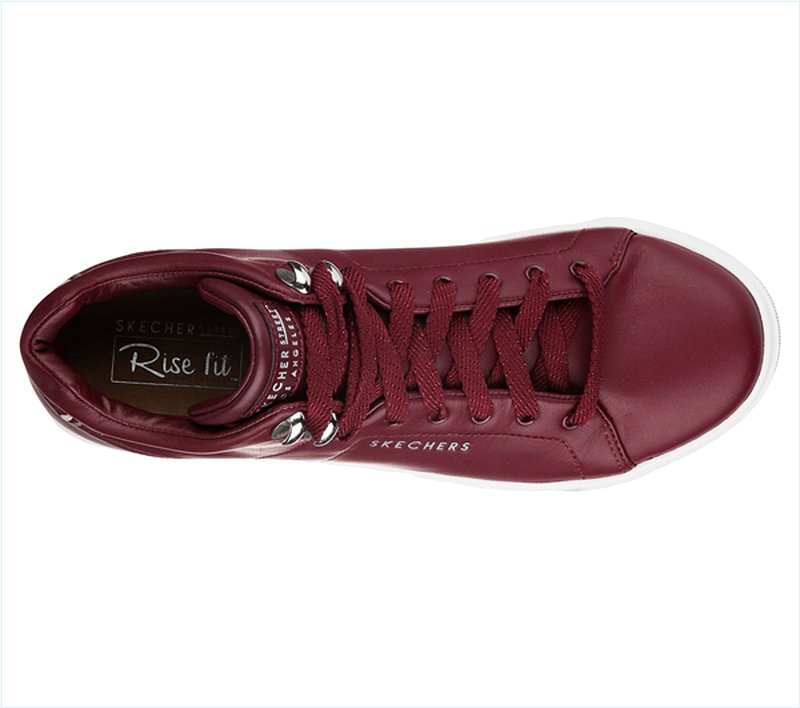  Women Prima - Leather Lacers Burgundy