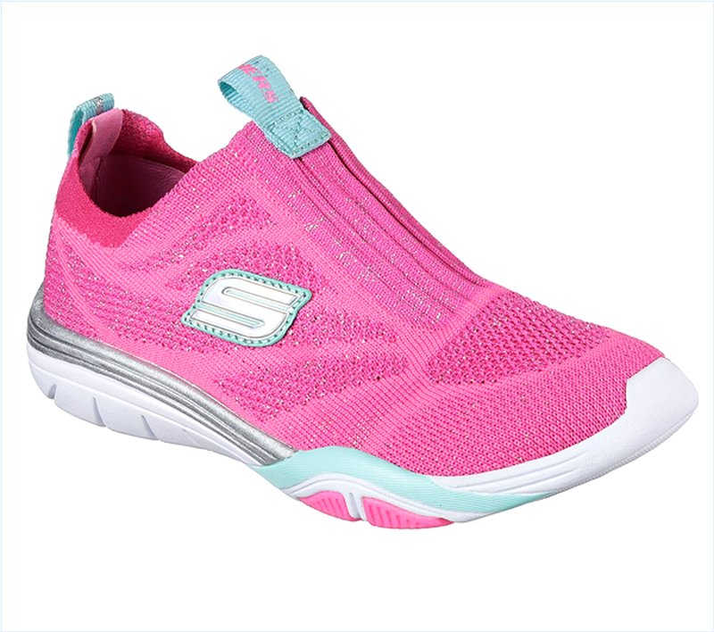  Girls Stella - Sporty Sparkles Pink/Turquoise