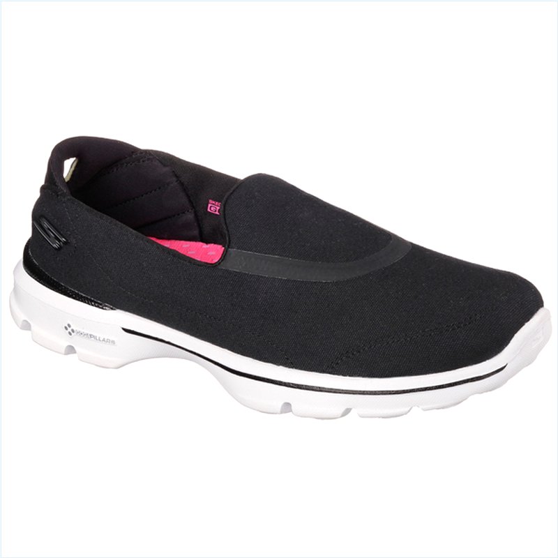  Women GOwalk 3 - Spring Lite Black/White