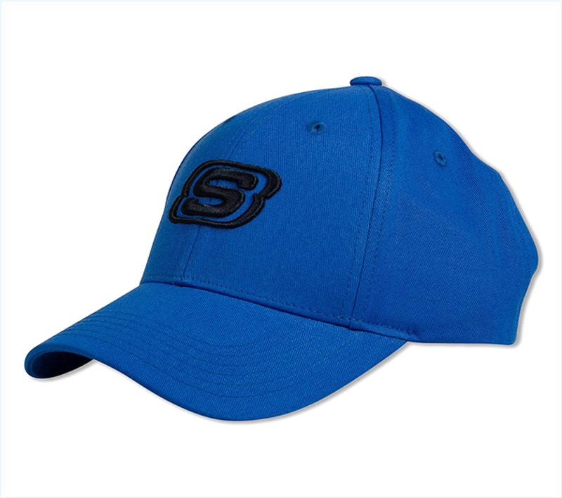  Men Icon Snapback Hat Blue