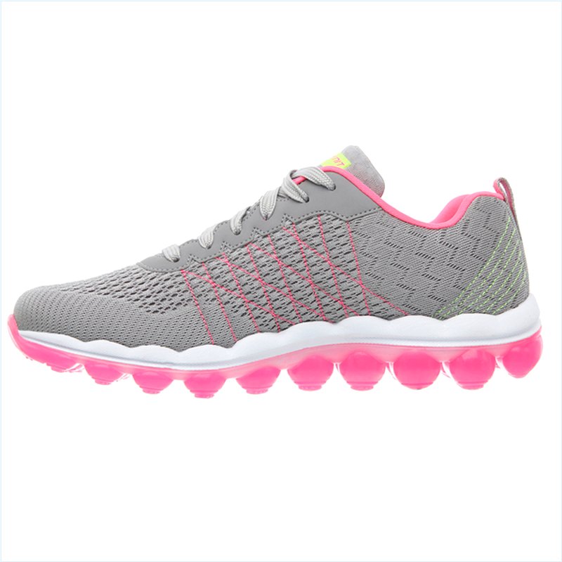  Women Skech-Air - Style Fix Light Gray/Pink