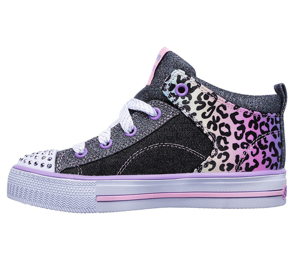  Girls Twinkle Toes: Shuffles - Journey Jumpz Black/Multi