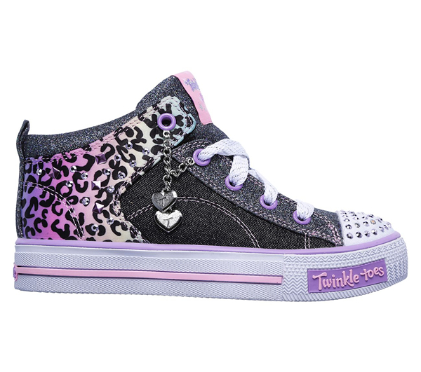  Girls Twinkle Toes: Shuffles - Journey Jumpz Black/Multi