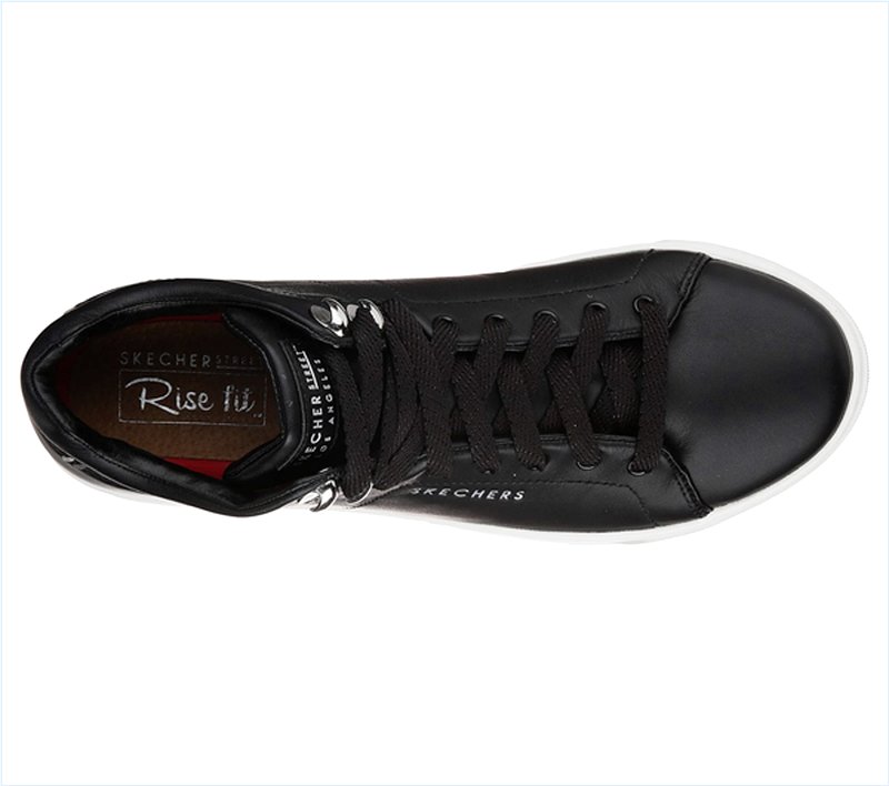  Women Prima - Leather Lacers Black