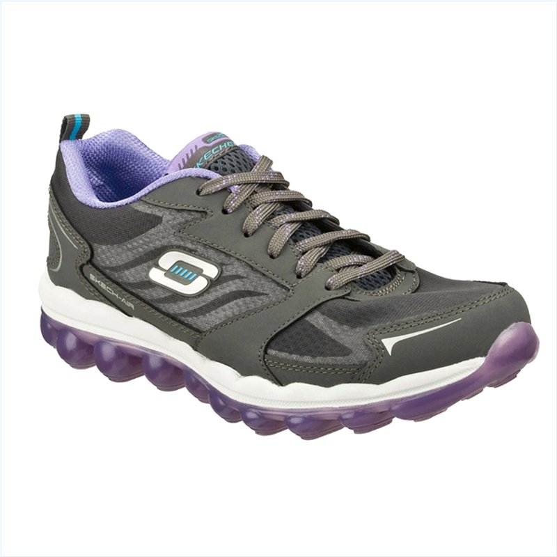  Women Skech-Air Charcoal/Purple