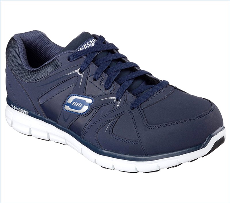  Men Work: Relaxed Fit Synergy - Ekron Alloy Toe Navy