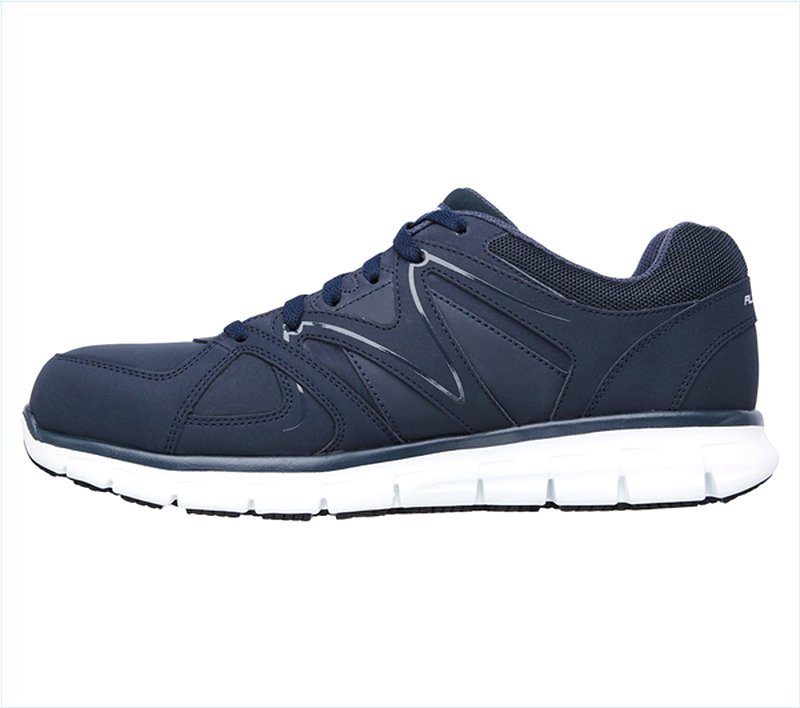  Men Work: Relaxed Fit Synergy - Ekron Alloy Toe Navy