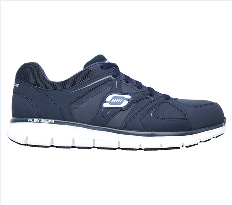  Men Work: Relaxed Fit Synergy - Ekron Alloy Toe Navy