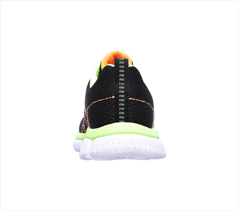  Boys Skech Flex 2.0 - Quick Pick Black/Lime