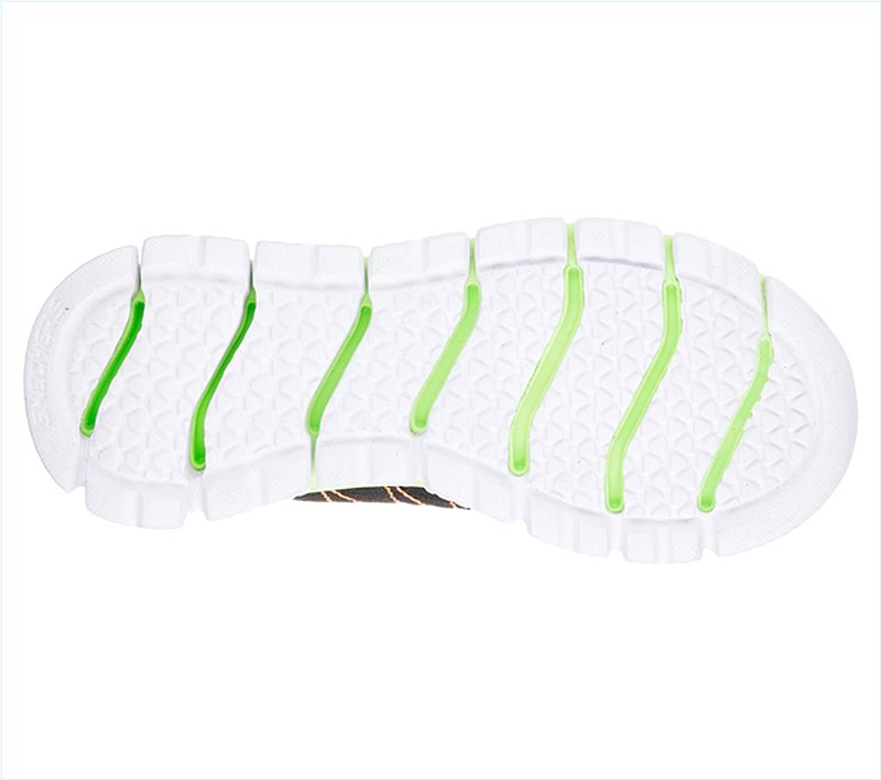  Boys Skech Flex 2.0 - Quick Pick Black/Lime