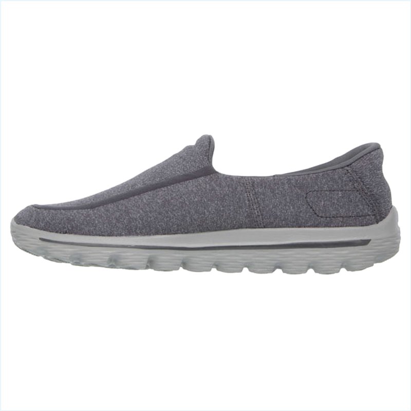  Men Extra Wide Fit (4E) Shoes - Super Sock Charcoal