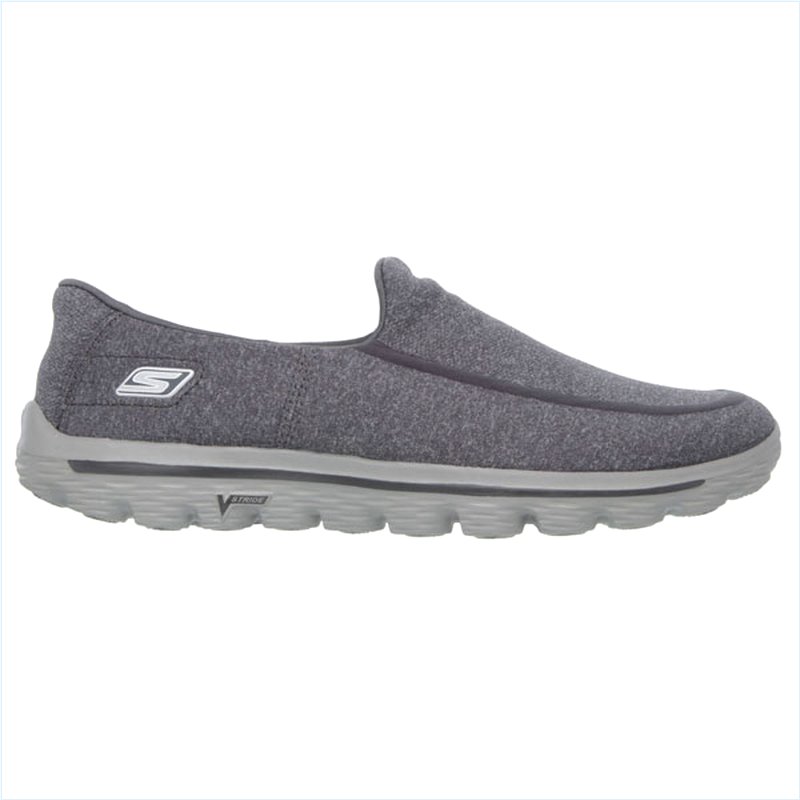  Men Extra Wide Fit (4E) Shoes - Super Sock Charcoal