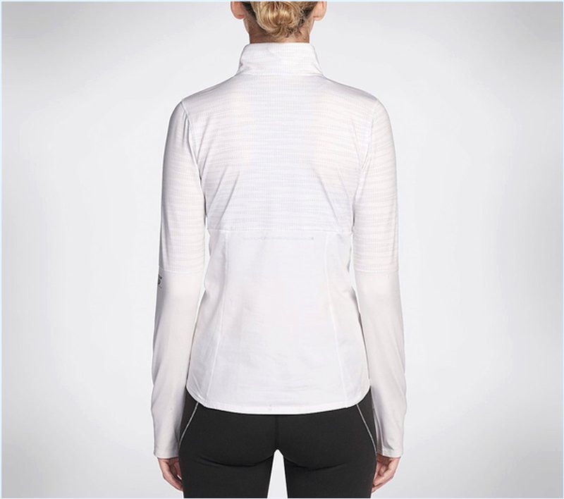  Women GOTherm360 Peak Long Sleeve Pullover Sweatshirt White