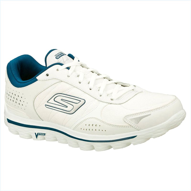  Men Extra Wide Fit (4E) Shoes - Flash LT White/Navy