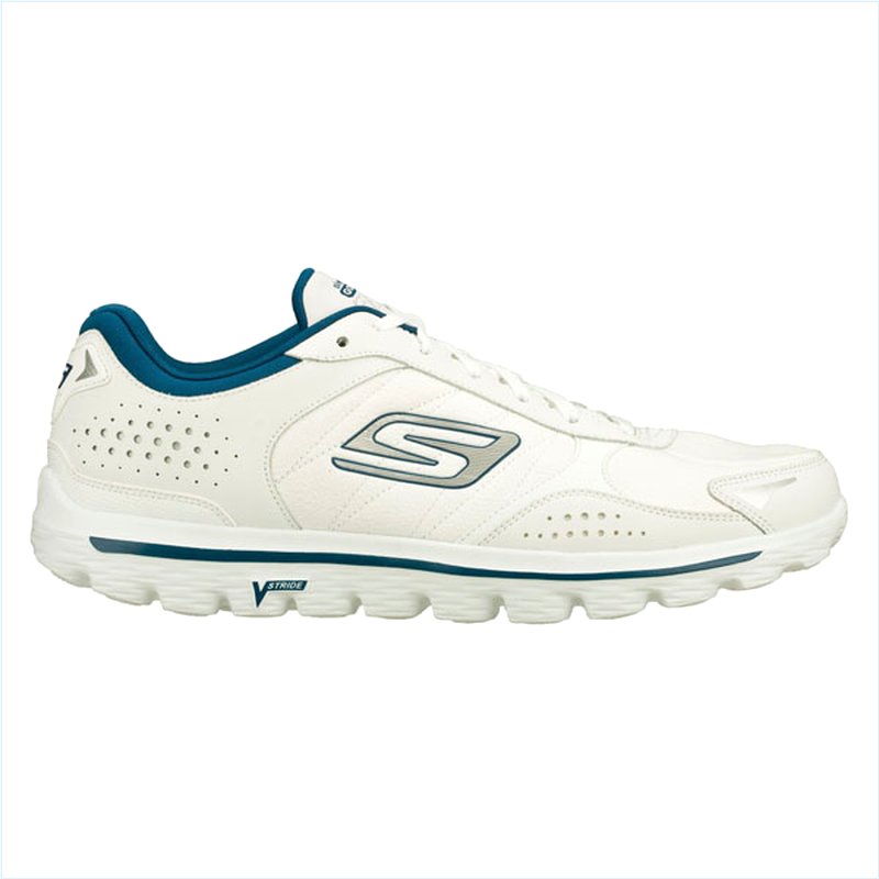  Men Extra Wide Fit (4E) Shoes - Flash LT White/Navy