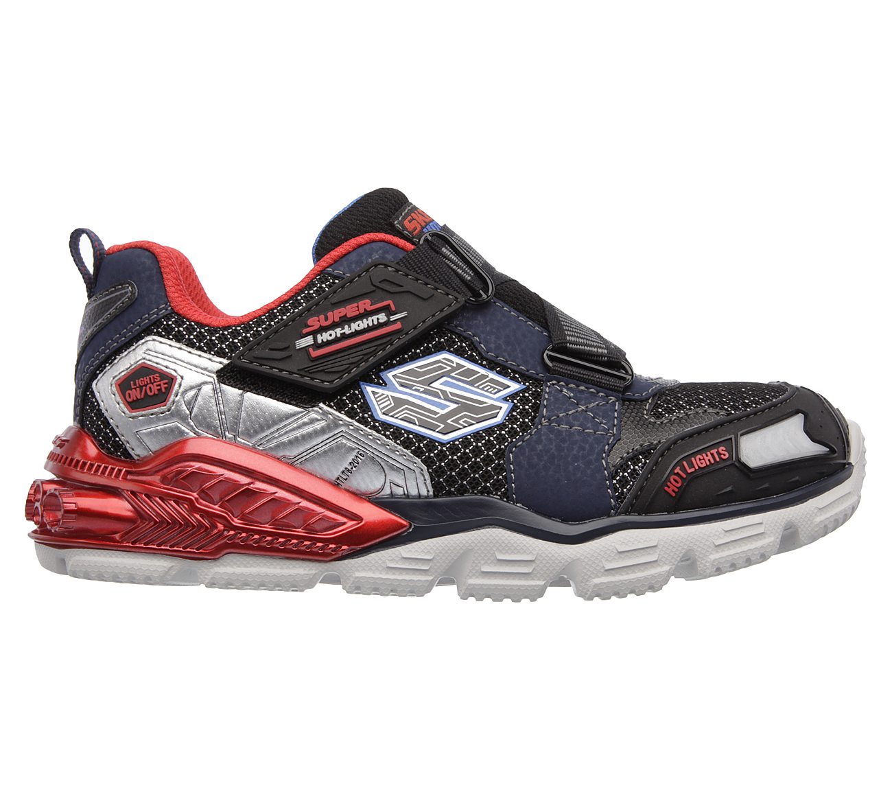  Boys Lights: Orbitors Navy/Red