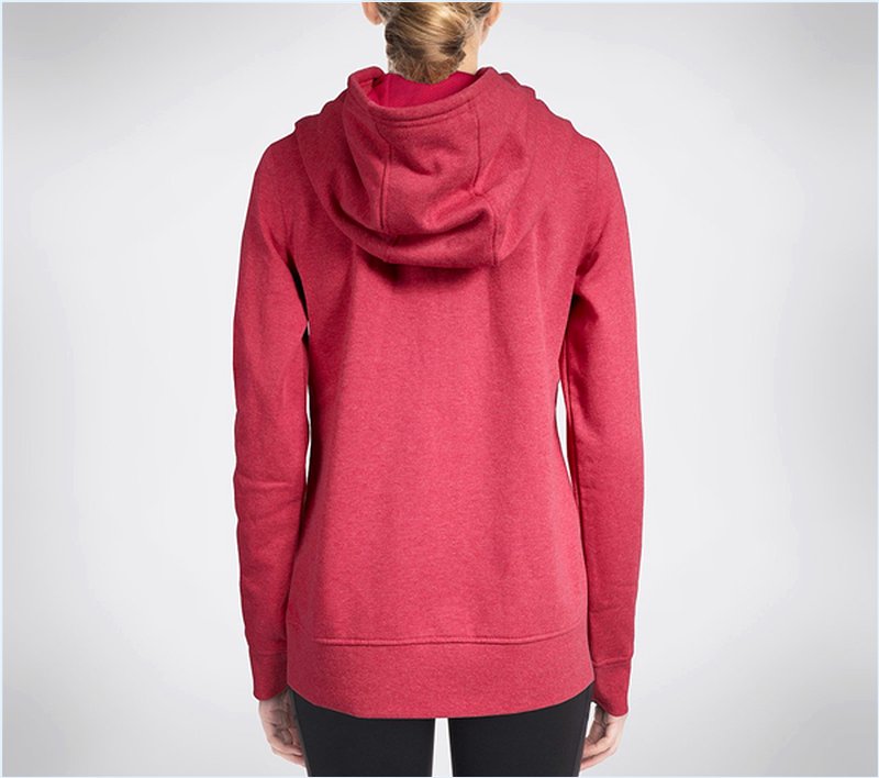  Women Encourage Zip Hoodie Fuchsia