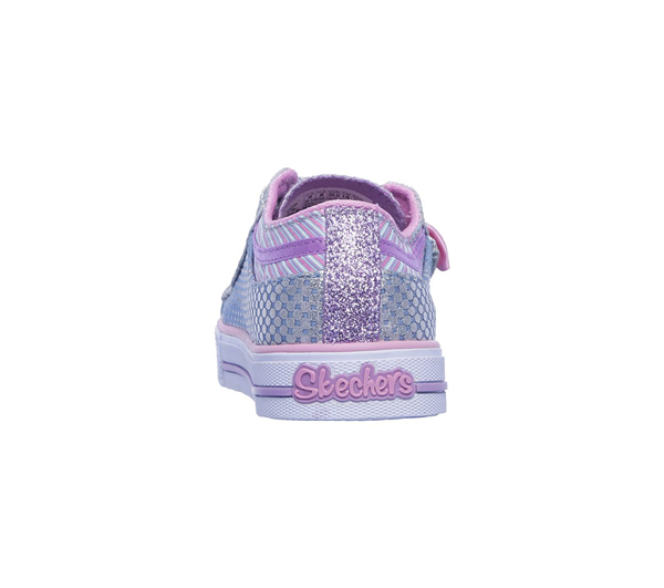  Girls Twinkle Toes: Shuffles - Dotty Divine Deon Pink