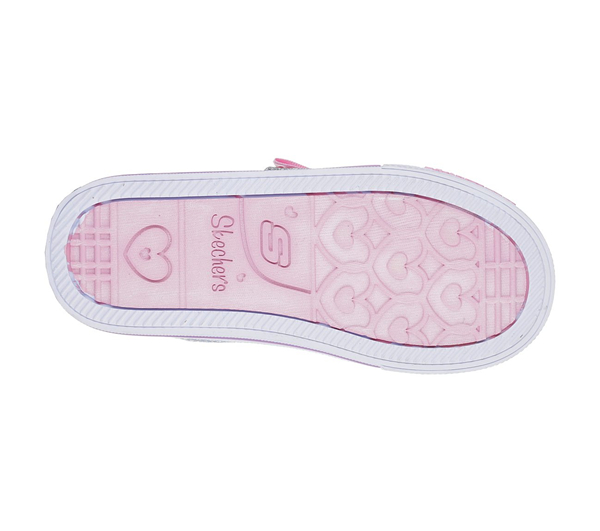  Girls Twinkle Toes: Shuffles - Dotty Divine Deon Pink