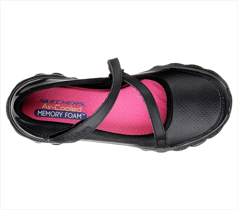  Girls Skech Flex 2.0 - School Spiritz Black