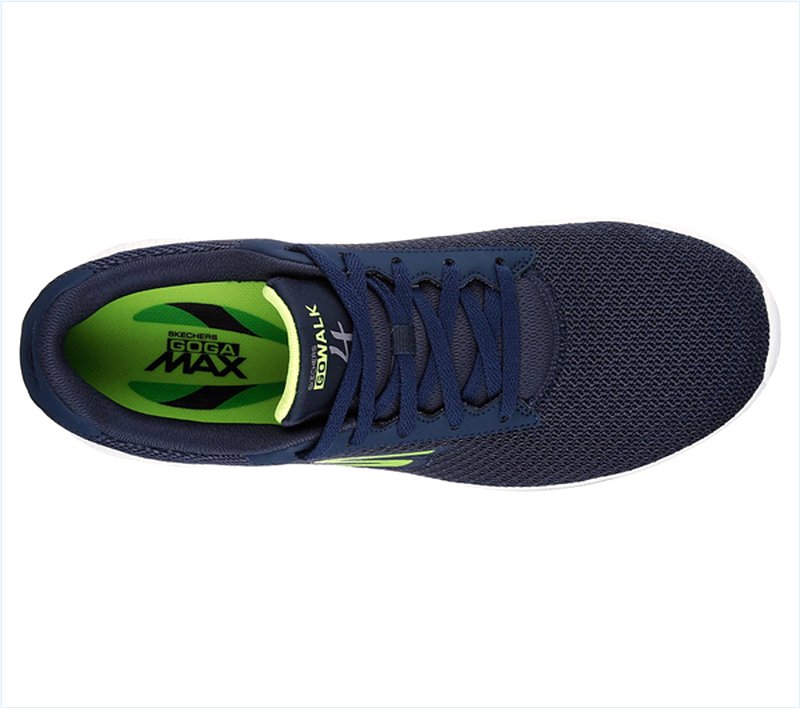  Men GOwalk 4 Navy/Lime